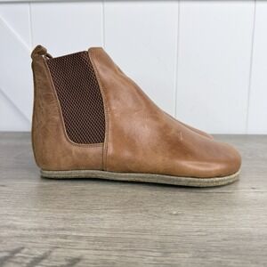 Earthing Harmony Grounding Barefoot Chelsea Boots in Honey Brown Sz EU 36 US 5.5